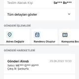 Trendyol express deals şanlıurfa şubesi