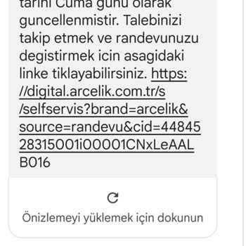 Arçelik Yetkili Servis Problemi