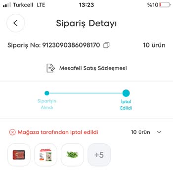 A101, Siparişleri Sebepsiz İptal Etmeniz, Ticari Dürüstlüğe Aykırıdır