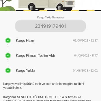 Sendeo Kapıdan İade Ettiğim Siparişim İadesi Hala Yapılmadı!