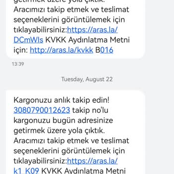 Aras Kargo Kargo İçin Adrese Gelinmeden İade Edildi