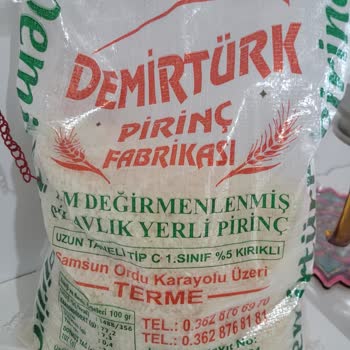 Terme Demirtürk Pirinç Fabrikası'ndan Aldığım Pirinç Böcekli Çıktı