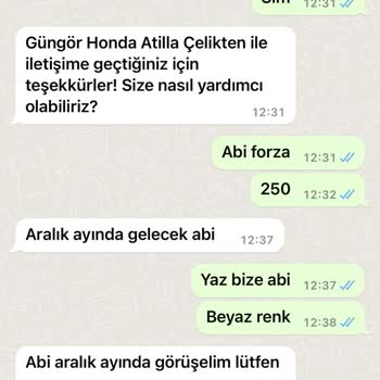Güngör Motor Ürün Alamadım Yıllardır