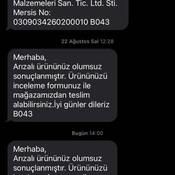 Sporthink Ayakkabı Şikayetimin Giderilmesi.