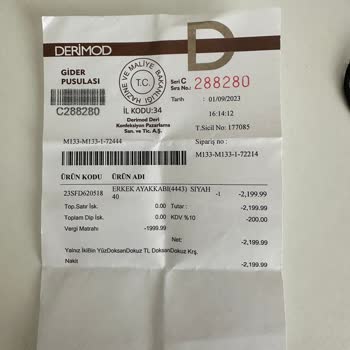 Derimod Pişman Etti