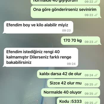 Lamia Giyim İade Kabul Edilmiyor