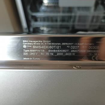 Request for Replacement of a Defective Bosch Dishwasher