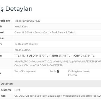 Bellona Sipariş Teslimat Gecikmesi