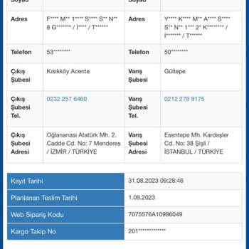 Sürat Kargo Gültepe Şubesi Problemi