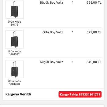 Arvato Lojistik Ürünüm Elime Ulaşmadı