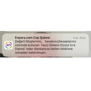 Enpara Hesabımın Bloke Edilmesi