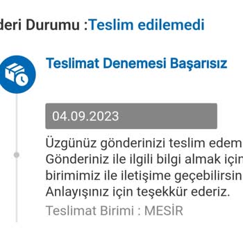 MNG Kargomu Teslim Etmiyor