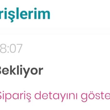 Hamidiye Su Yedi Buçuk Saattir Siparişi Getiremedi