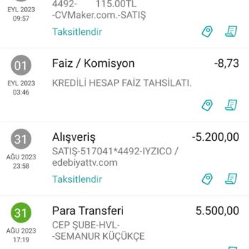 CV Maker Haberim Olmadan Karttan Para Çekmiş!