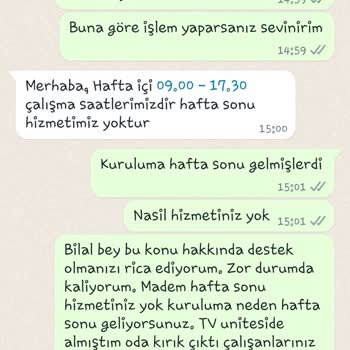 Doğtaş Mobilya Doğanlar Mobilya Grubu Hafta Sonu Hizmet Vermemesi