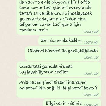 Doğtaş Mobilya Doğanlar Mobilya Grubu Hafta Sonu Hizmet Vermemesi