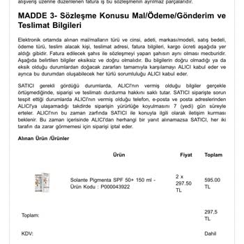 Starefsane Sahte Güneş Koruyucu Ürün Satışı