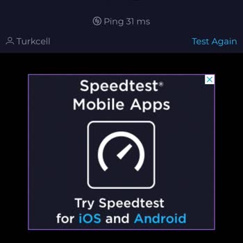 Turkcell 4.5 İnternet Hızının Aşırı Kötü Olması