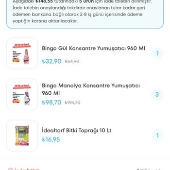A101Kapıda Hiç Teslim Etmediği Ürünlerin Parasını İade Etmiyor.