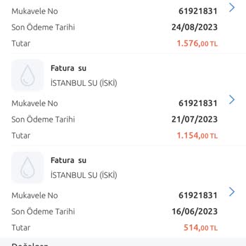 İGDAŞ Su Faturamın Gereğinden Yüksek Gelmesi