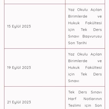 Anadolu Üniversitesi Tek Ders Sınavı