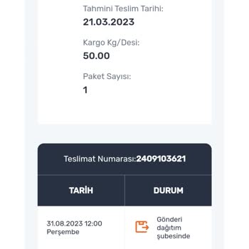 Trendyol Hayat Kırıklığı! Sattığı Ürünün Takibini Yapmıyor!