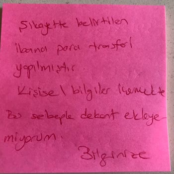 İade Olacağı Belirtilen Ürün Bedelimin İade Edilmemesi Pembishomewear
