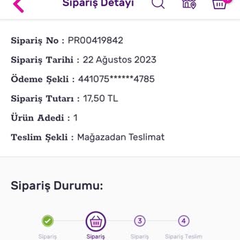 Gratis Siparişim 15 Gündür Hazırlanıyor