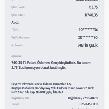 Payfix Fatura Ödemede Sıkıntı Yaşadım