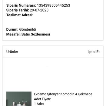 Evdemo Lojistik Ürün Teslim Edilmemesi