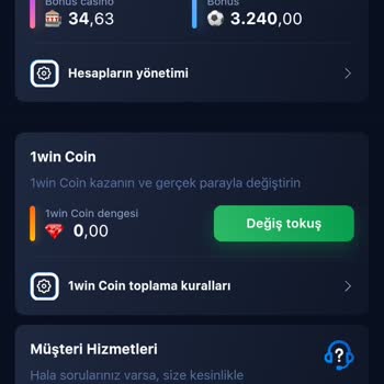 1win Para Yatırma İşlemi Sorunu