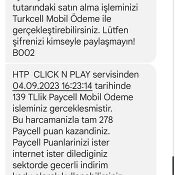Turkcell Htp Click N Play Ücret Tahsili