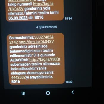 Aras Kargo Evde Olduğum Halde Evde Yokmuşum!