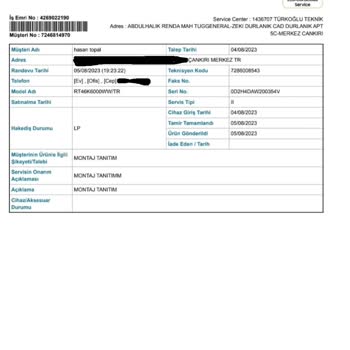 Samsung Servis Ve Ek Garanti