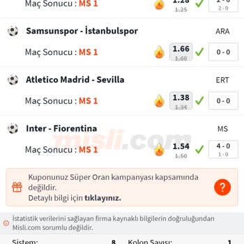 misli Kuponumda Yazan Miktardan Hesabıma Eksik Para Yattı