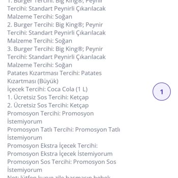 Burger King Notlar Ve Zil