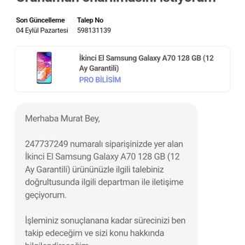 Hepsiburada Pro Bilişim Telefon Arıza İlgilenmiyorlar