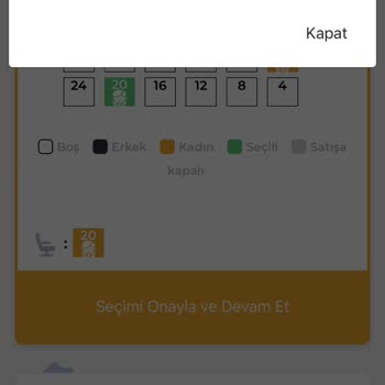 BURULAŞ Bilet Seçimi Cinsiyet Saçmalığı