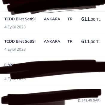 YHT QNB 2 Kez Ücret Çekti Bilet De Göndermedi