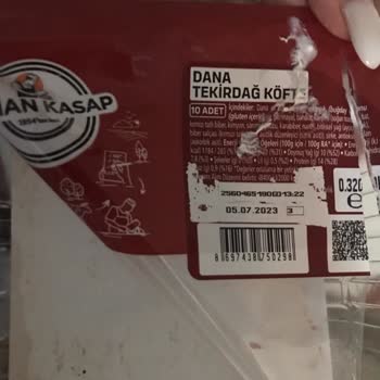Bozuk Köfte Migros Ürünü