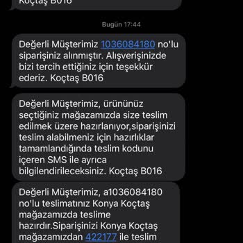 Konya Koçtaş Müşteri Hizmetlerinin İlgisizliği!