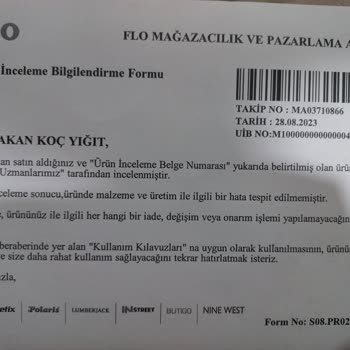 Ankara Form FLO Mağazası İlgisizliği