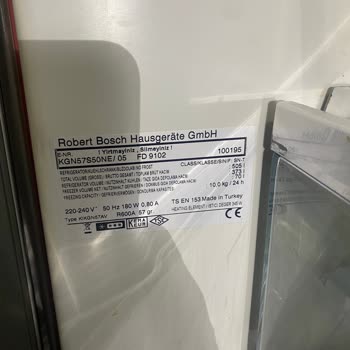 Bosch Buzdolabı Hatası Yüzünden Mağdurum