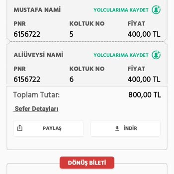 Astor Turizm 800 TL Para İadesi
