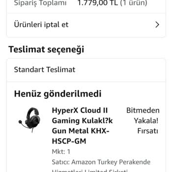 Amazon Sistemsel Hata Nedeniyle İndirimli Ürün Talebi