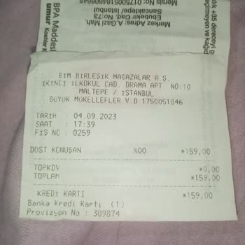 BİM Dost Mega Paketi Yanlış Yüklemesi