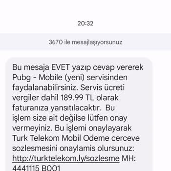 PUBG Mobile Haksız Ödeme