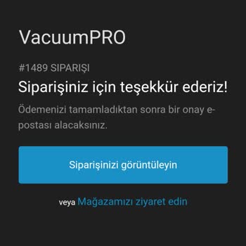 vacuumprotr.com 16 Gün Teslim Süresine Rağmen Hala Gelmedi