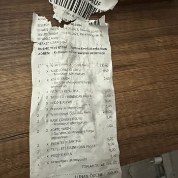 Köfteci Yusuf Eksik Hepsi Dökülmüş Haldeydi