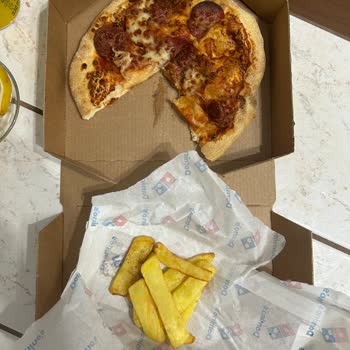 Domino's Pizzanın Sipariş Özensizliği